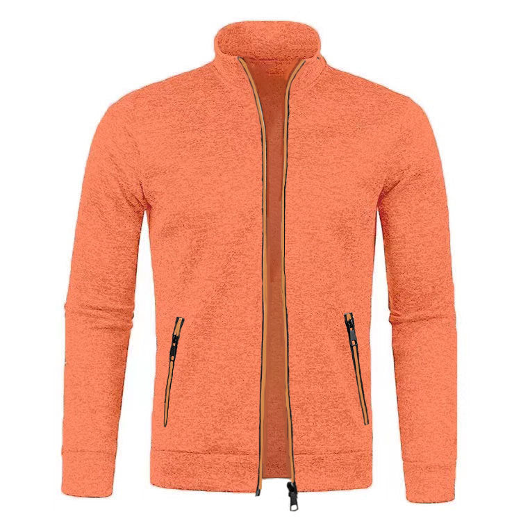 Autumn And Winter Sweater Coat Large Size Men