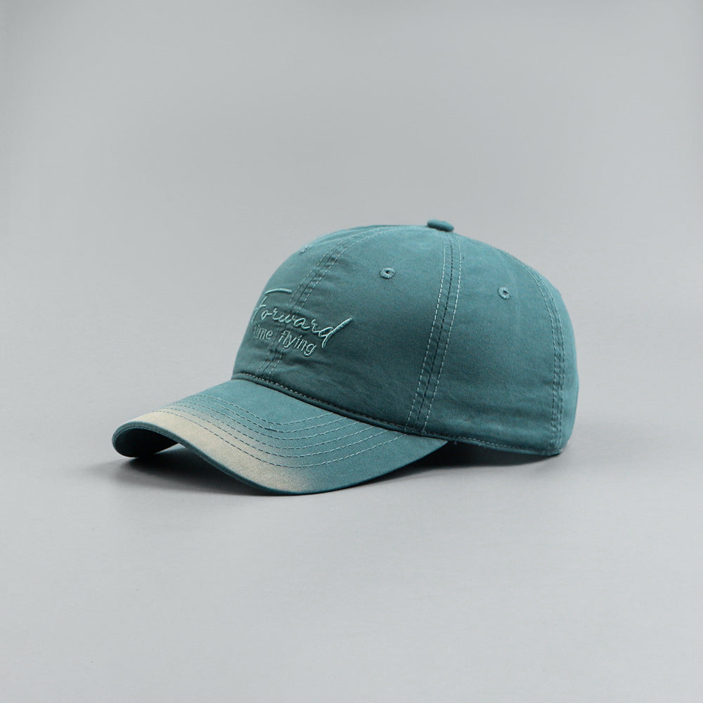 Letter Embroidery Men And Women All-matching Sun Hat