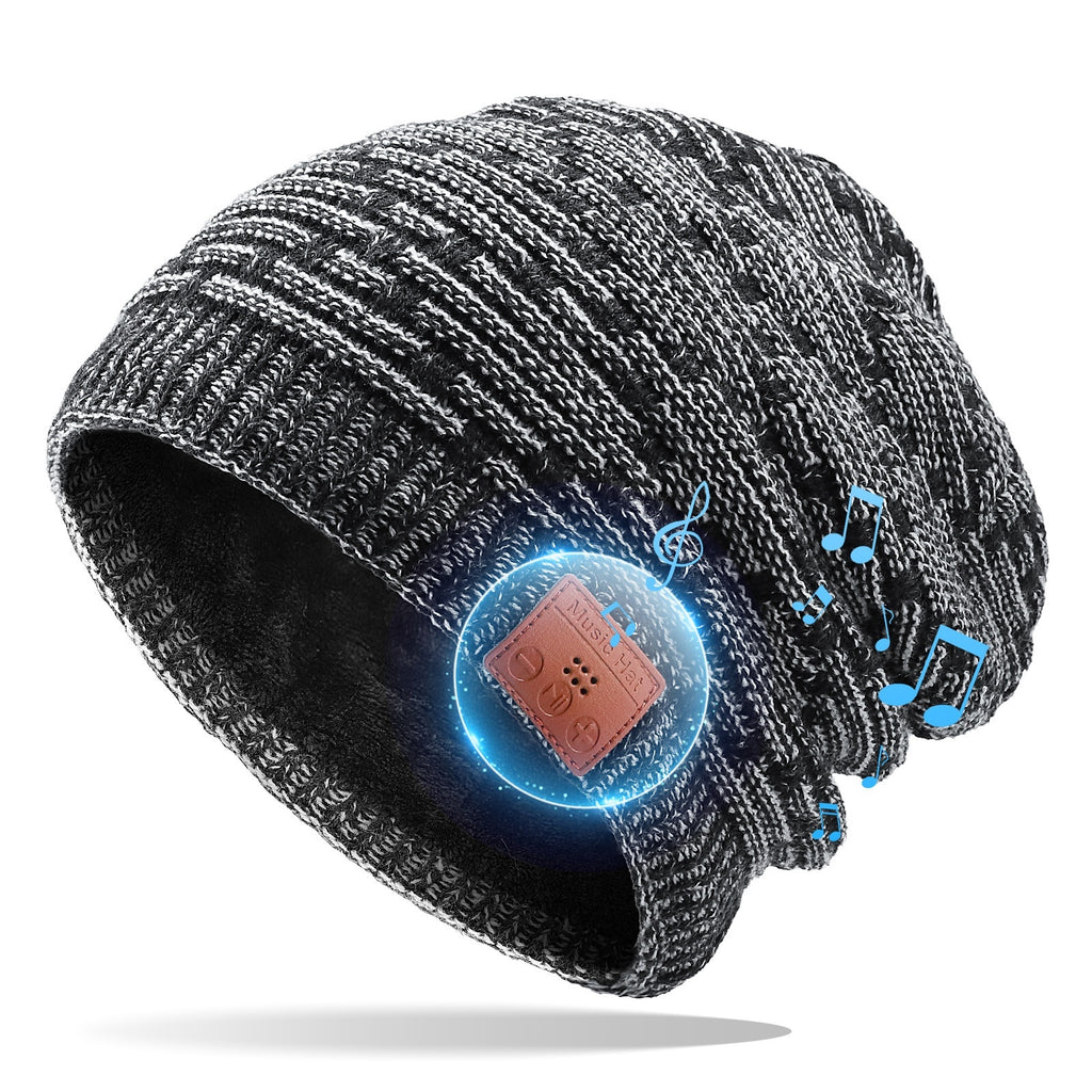 Creative Music Headphone Knitted Hat