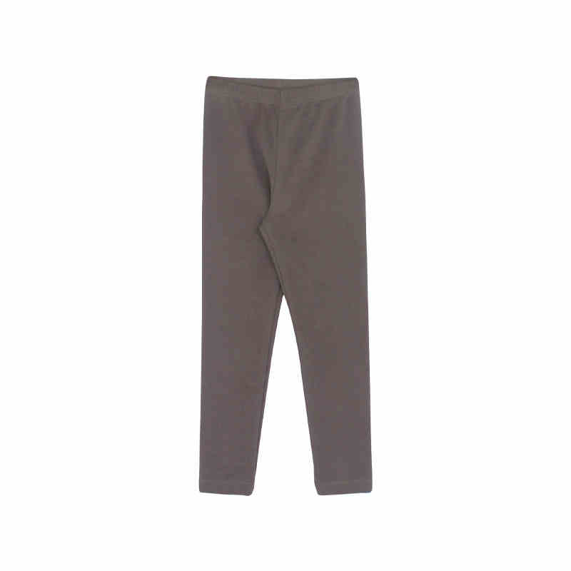Girls Solid Color High-elastic Leggings With Big Ears