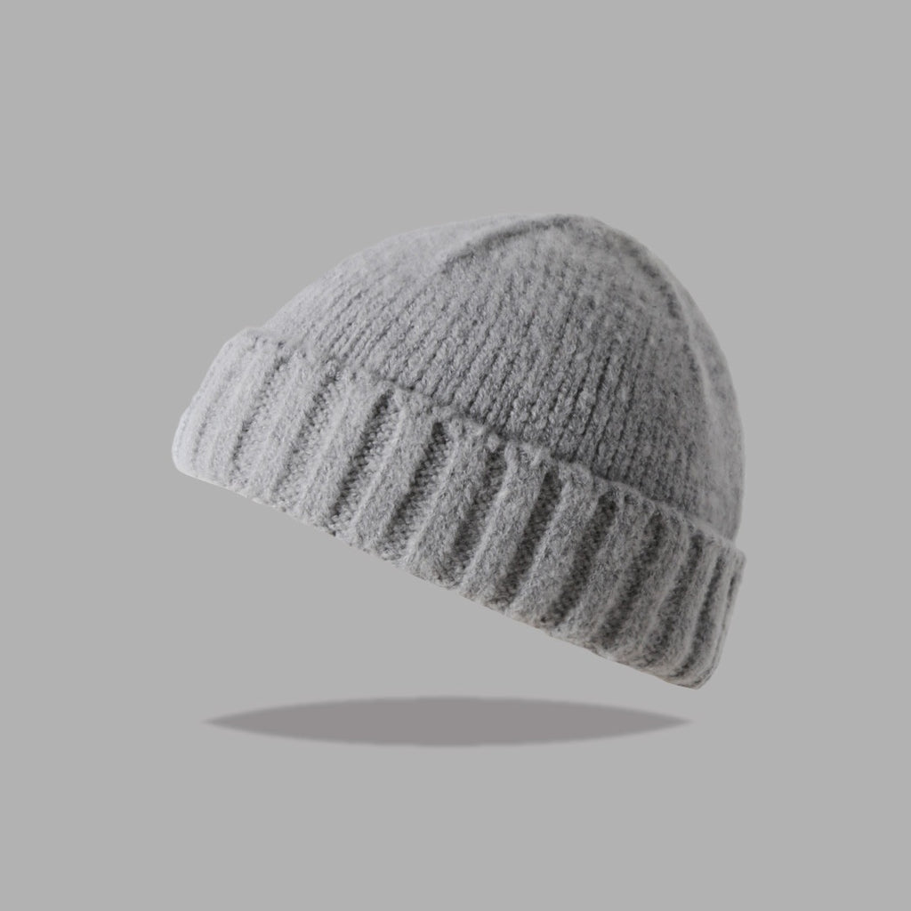 American Knitted Hat Women's All-match Face-looking Little Watermelon Hat Yupi Beanie Hat