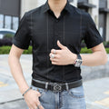 Slim-fit Men's Short-sleeved Shirt