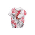 Chinese Style Tattoo Short Sleeve T Embroidered Carp