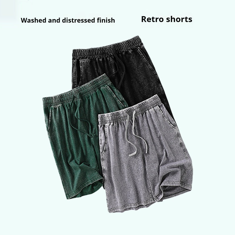Retro Shorts Loose-fitting And Versatile
