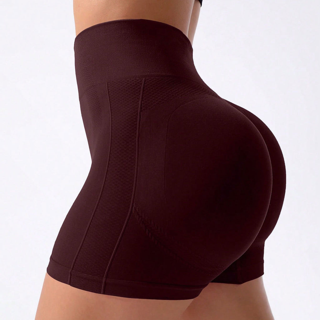 Yoga Shorts For Workouts High-waisted Form-fitting And Tummy-control