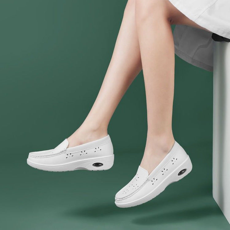 Womens Soft-soled, Breathable Thick-soled Shoes