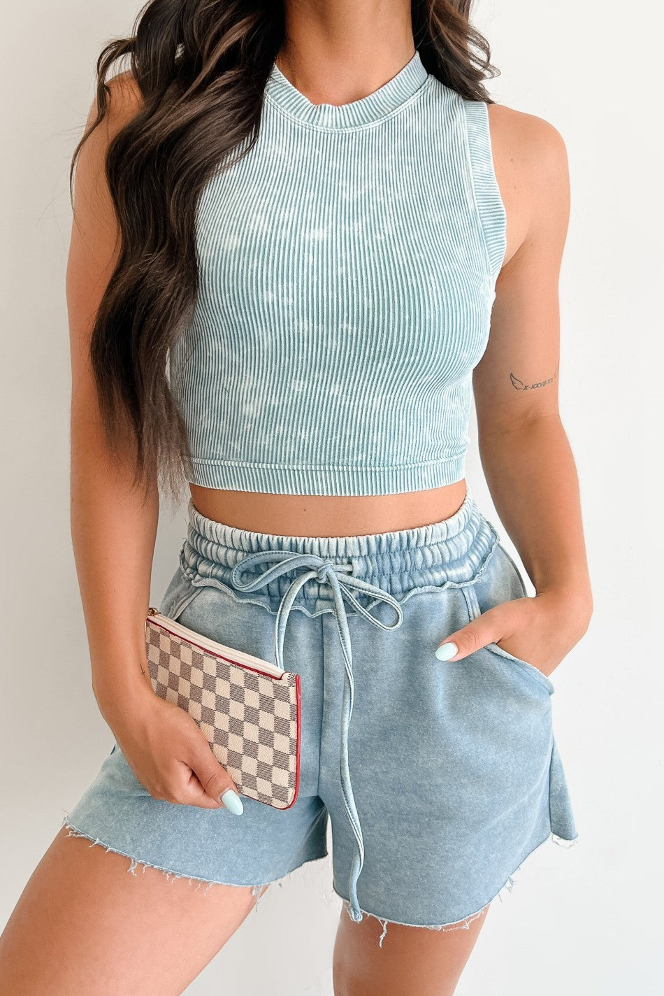 New Womens Summer Versatile High-waisted Shorts