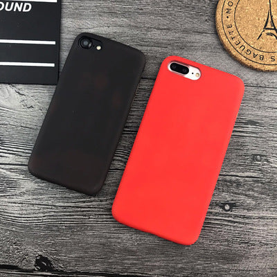 متوافق مع أجهزة أبل، جراب جديد مزود بمستشعر حراري لليد لهواتف آيفون 7 و6 و6S بلس، جرابات هواتف مرحة بتصميم تغير اللون الحراري، غطاء سيليكون ناعم