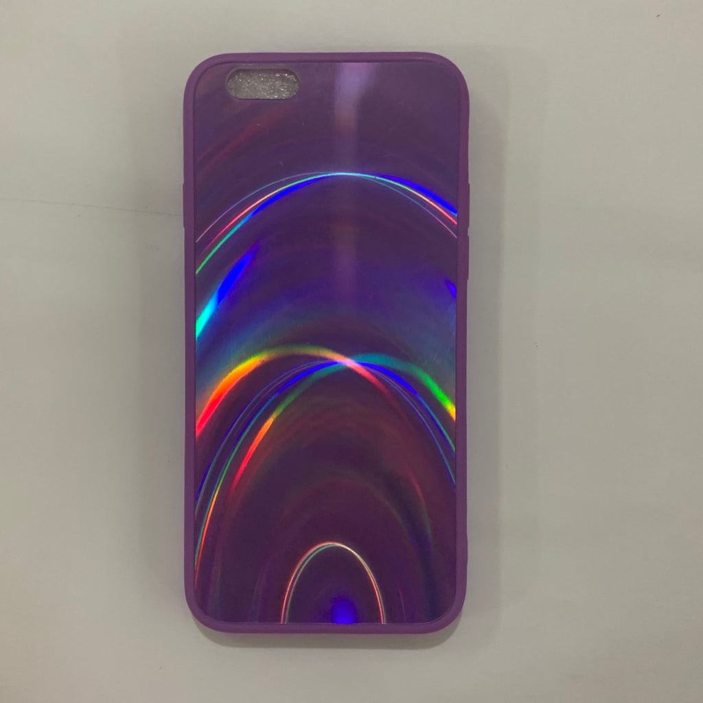 Rainbow Mirror Soft Case Glitter Cover