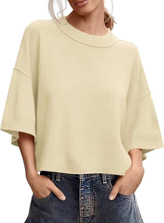 Women's Casual Crew-Neck Lightweight Top