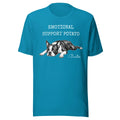 Mens Solid-Color Printed Cultural Shirt
