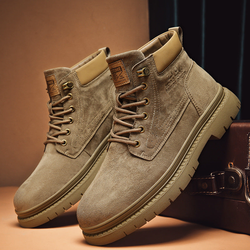 Spring, Summer And Winter Big British Style Men's Shoes Retro