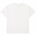 Mens And Womens Loose-fitting Solid-color Short-sleeve Cotton T-shirt