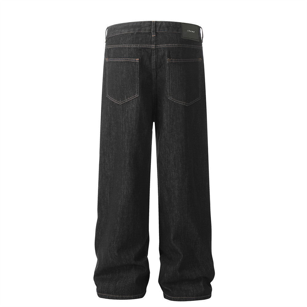 Mens Minimalis Versatile Casual Straight-leg Pants