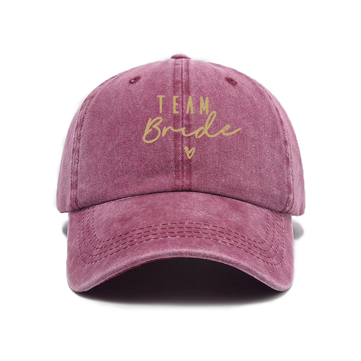 Retro Distressed Letter-print Washed Soft-crown Baseball Cap Outdoor Casual Sunshade Hat