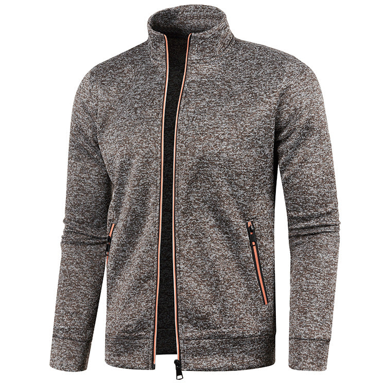 Autumn And Winter Sweater Coat Large Size Men