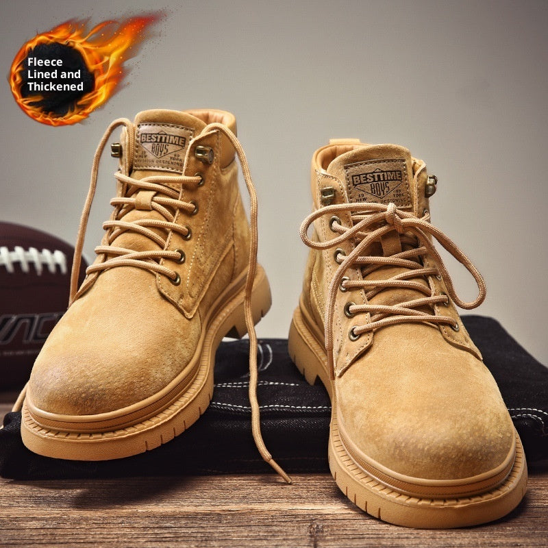 Spring, Summer And Winter Big British Style Men's Shoes Retro