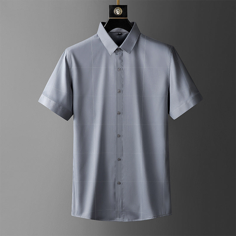 Slim-fit Men's Short-sleeved Shirt