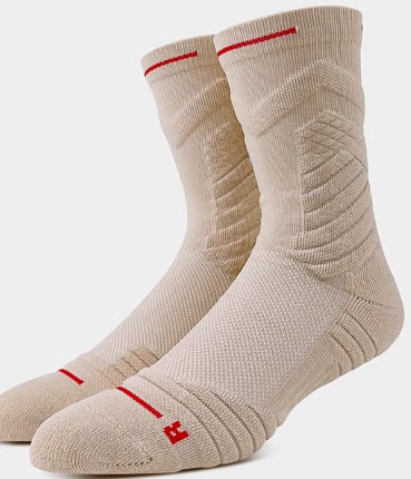 Mens Mid Length Sweat Resistant Non-Slip Training Socks