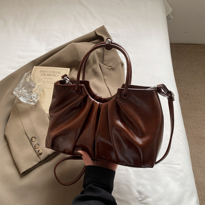 This Years Trend Is Niche Pleated Cloud-shaped Bags For Women