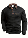 Men's Casual Solid Color Sports Polo Shirts