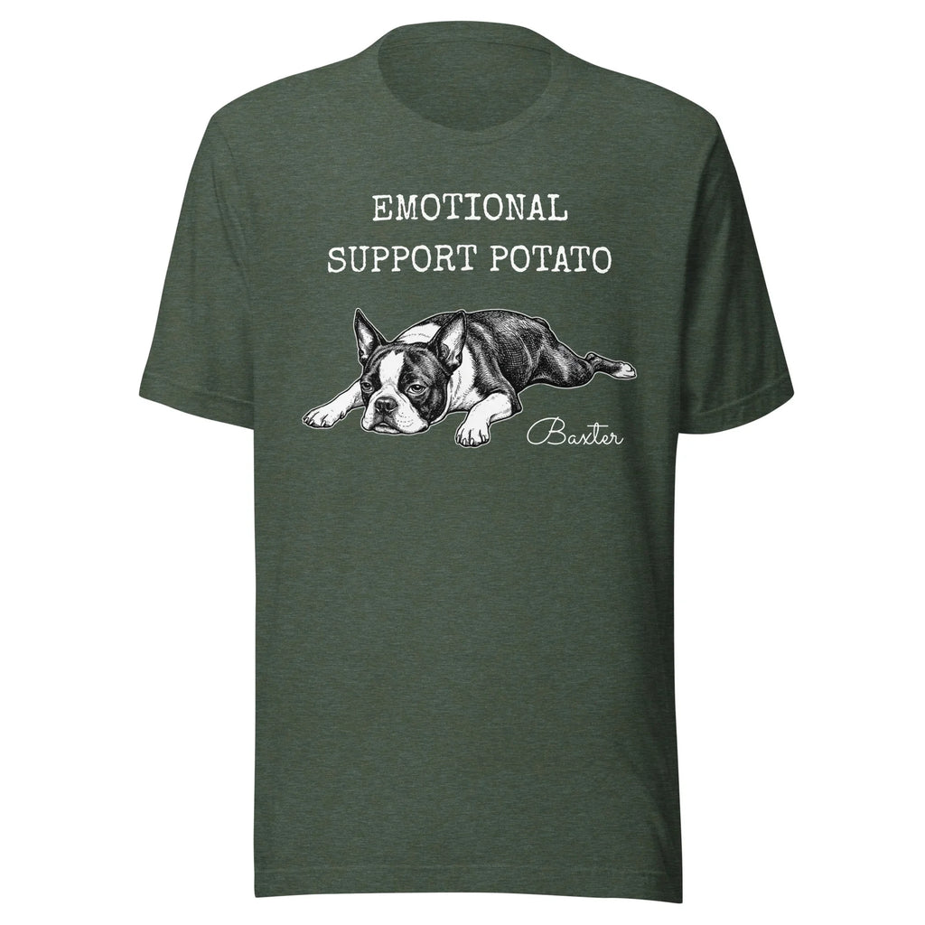 Mens Solid-Color Printed Cultural Shirt