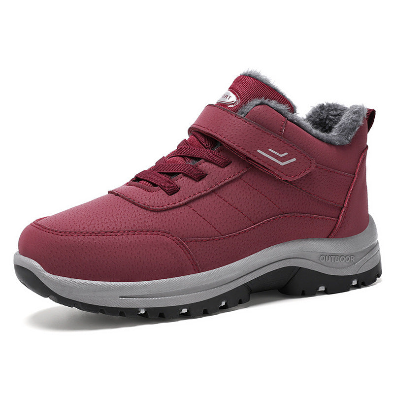 High-top Outdoor Thick-soled Casual Fleece Snow Boots