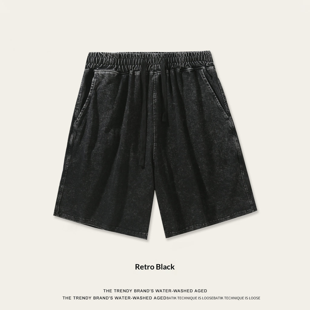 Retro Shorts Loose-fitting And Versatile