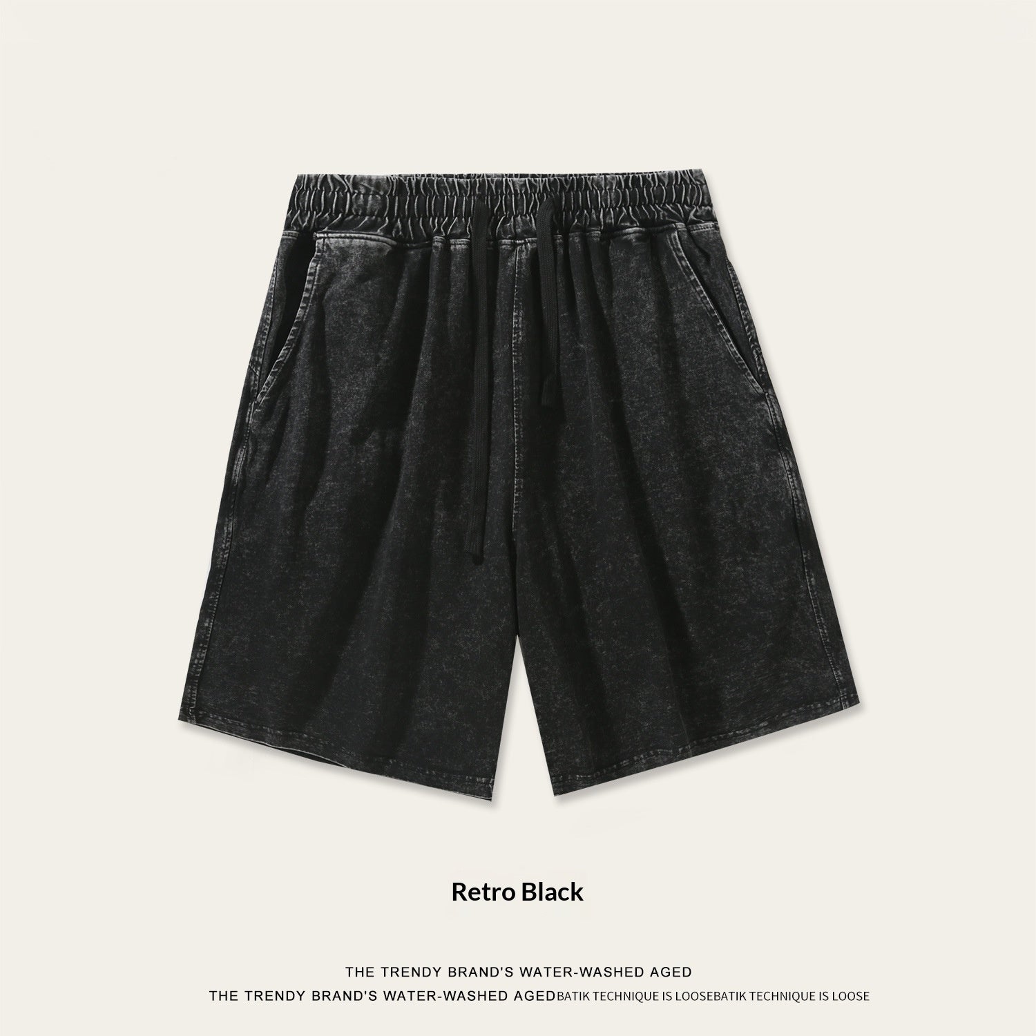 Retro Shorts Loose-fitting And Versatile