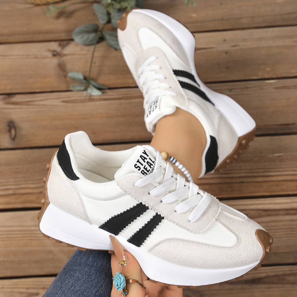 Influencer-style Chunky-soled Casual Sports Shoes For Students