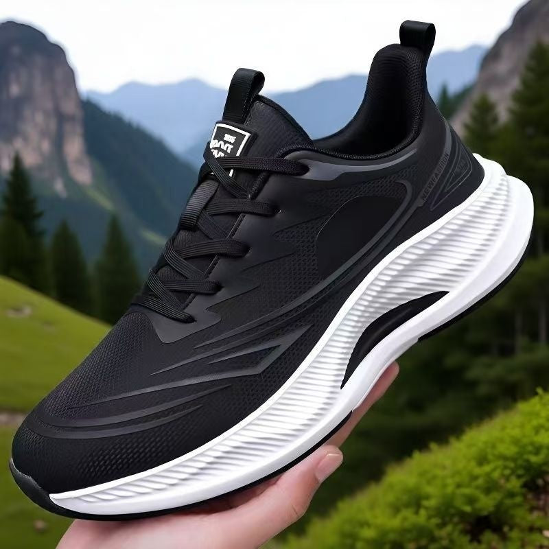 Casual Soft Sole Athletic Shoes Shock Absorbing Lightweight Sports Sneakers For Men And Women