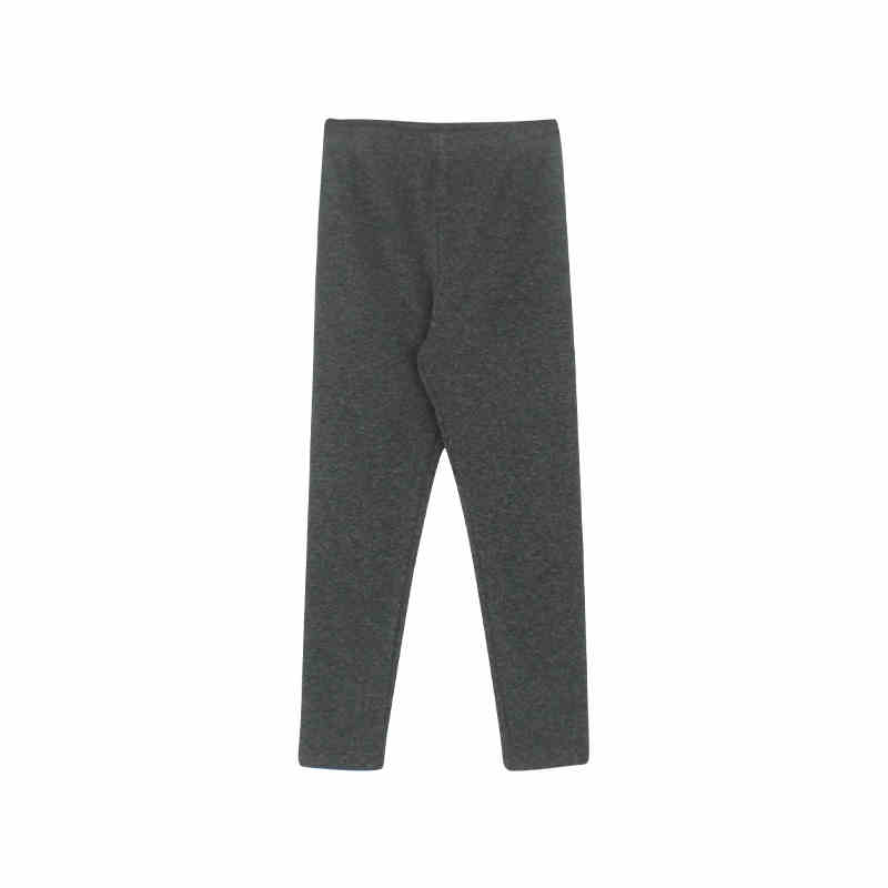 Girls Solid Color High-elastic Leggings With Big Ears