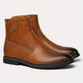 Dress Boots With Zipper Faux Fur