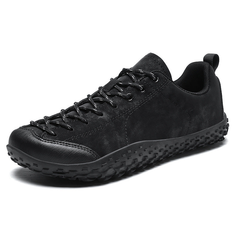 Large Size German Training Shoes Wide Toe Outdoor Hiking Shoes Bare Feet Casual Shoes