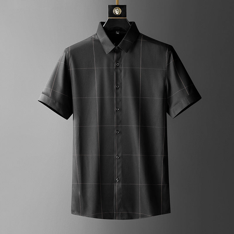 Slim-fit Men's Short-sleeved Shirt