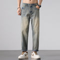 Spring New Mens Stretch Slim-Fit Denim Jeans