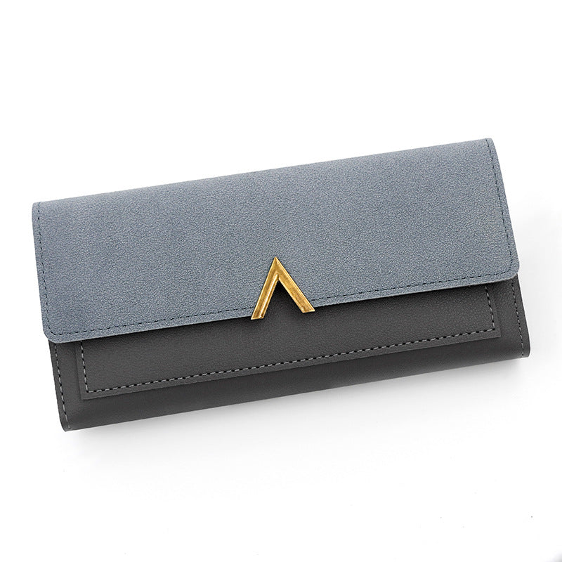 Fashionable Simple Long Wallet For Women