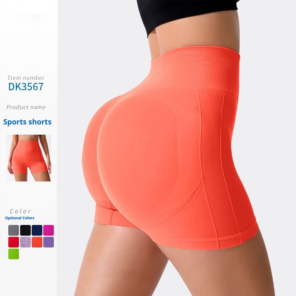 Yoga Shorts For Workouts High-waisted Form-fitting And Tummy-control