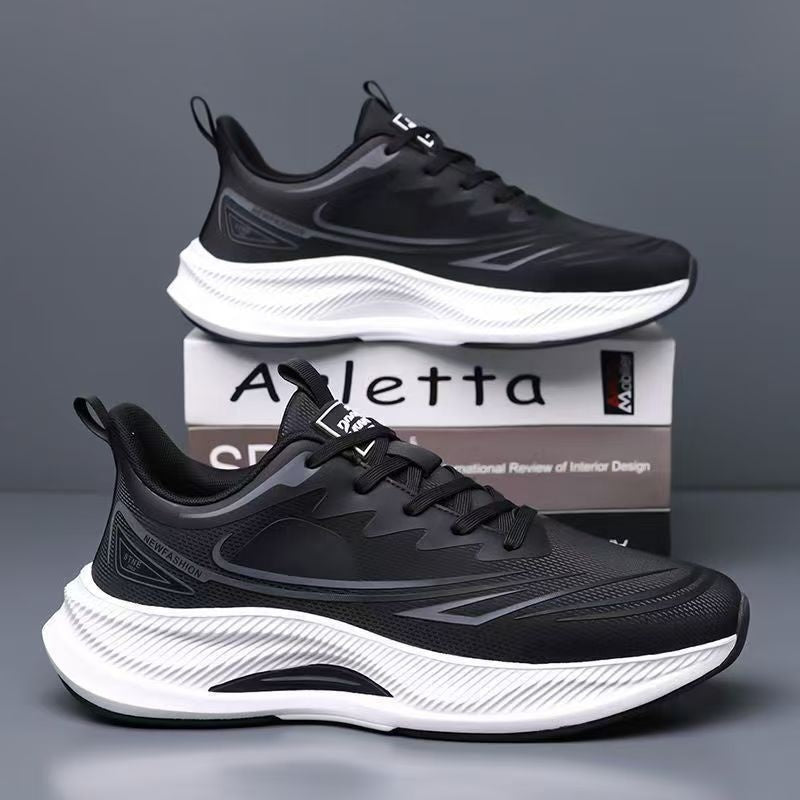 Casual Soft Sole Athletic Shoes Shock Absorbing Lightweight Sports Sneakers For Men And Women