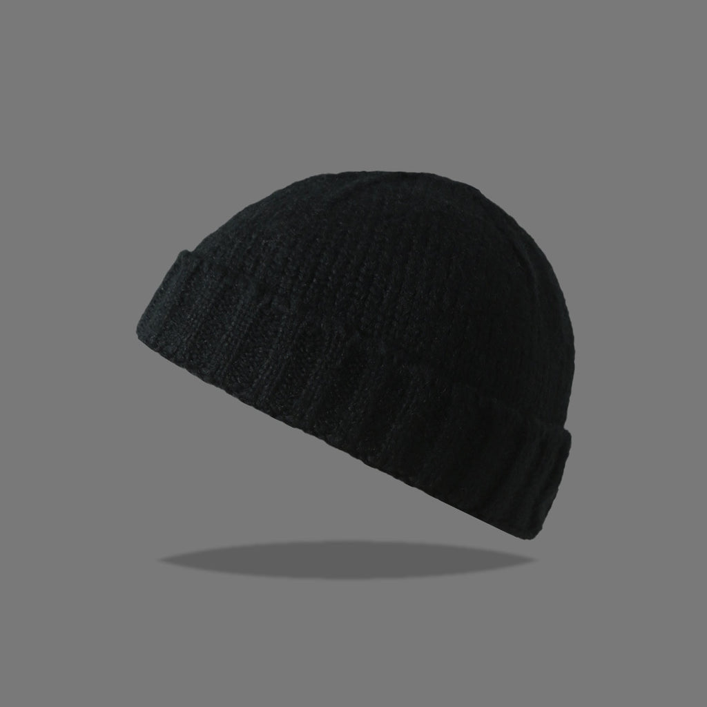 American Knitted Hat Women's All-match Face-looking Little Watermelon Hat Yupi Beanie Hat