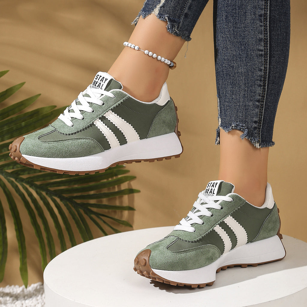 Influencer-style Chunky-soled Casual Sports Shoes For Students