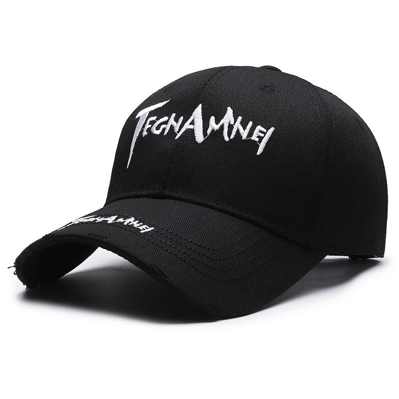 Summer Couple Casual All-match Washed Baseball Cap Sun Protection