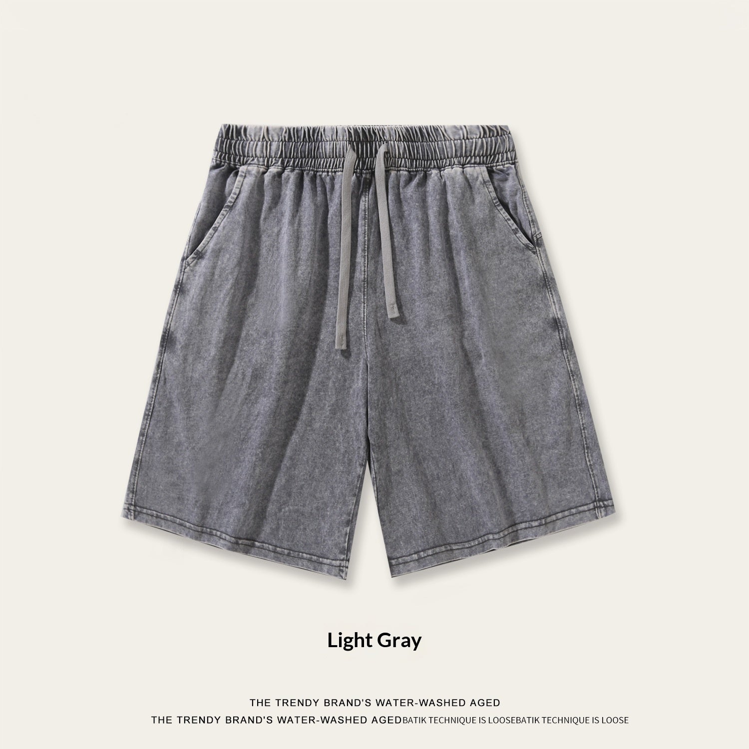 Retro Shorts Loose-fitting And Versatile
