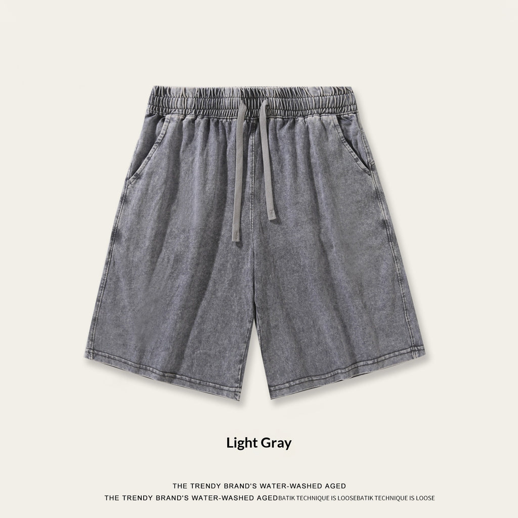 Retro Shorts Loose-fitting And Versatile