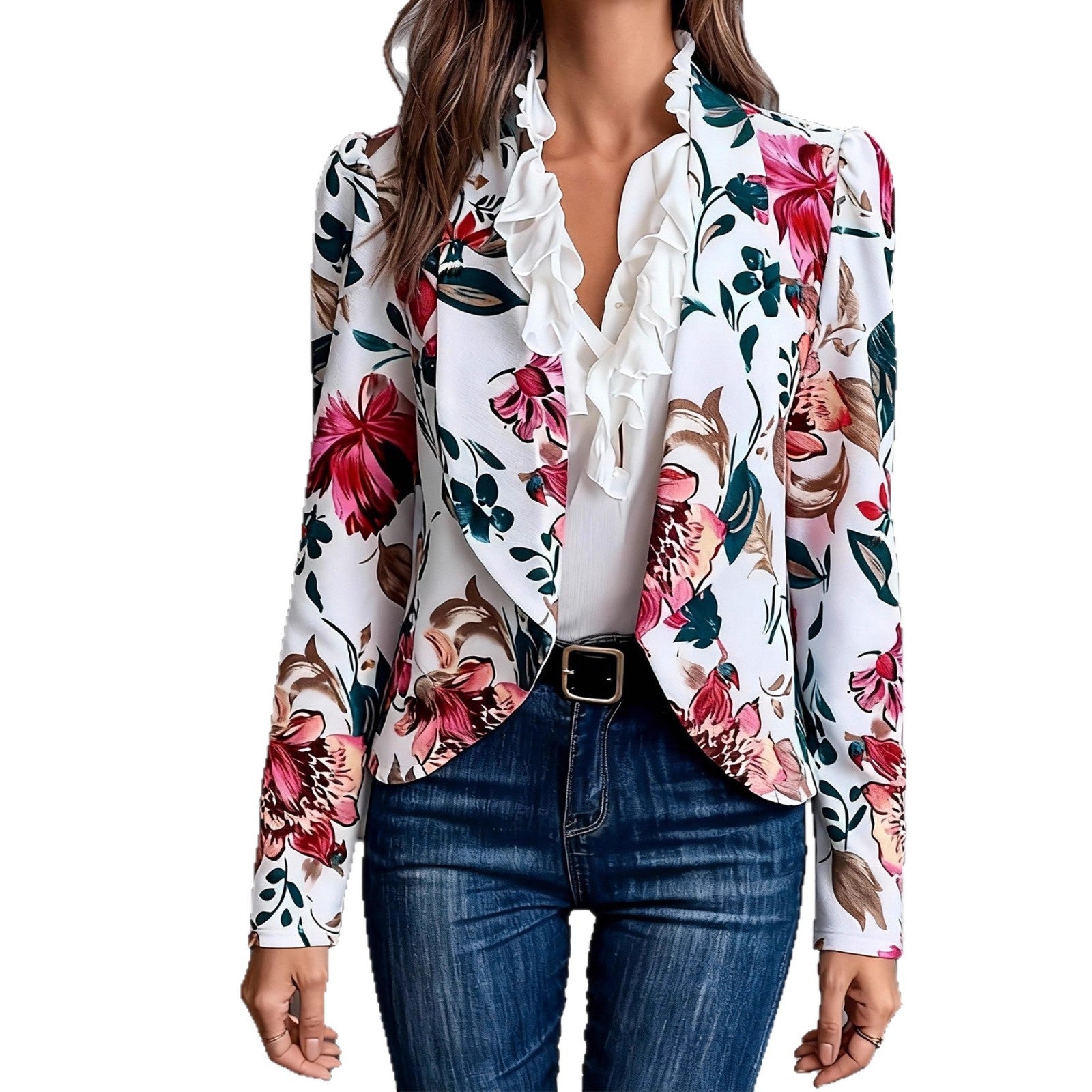 Women's Commuter Fashion Casual All-Match Jacket Top