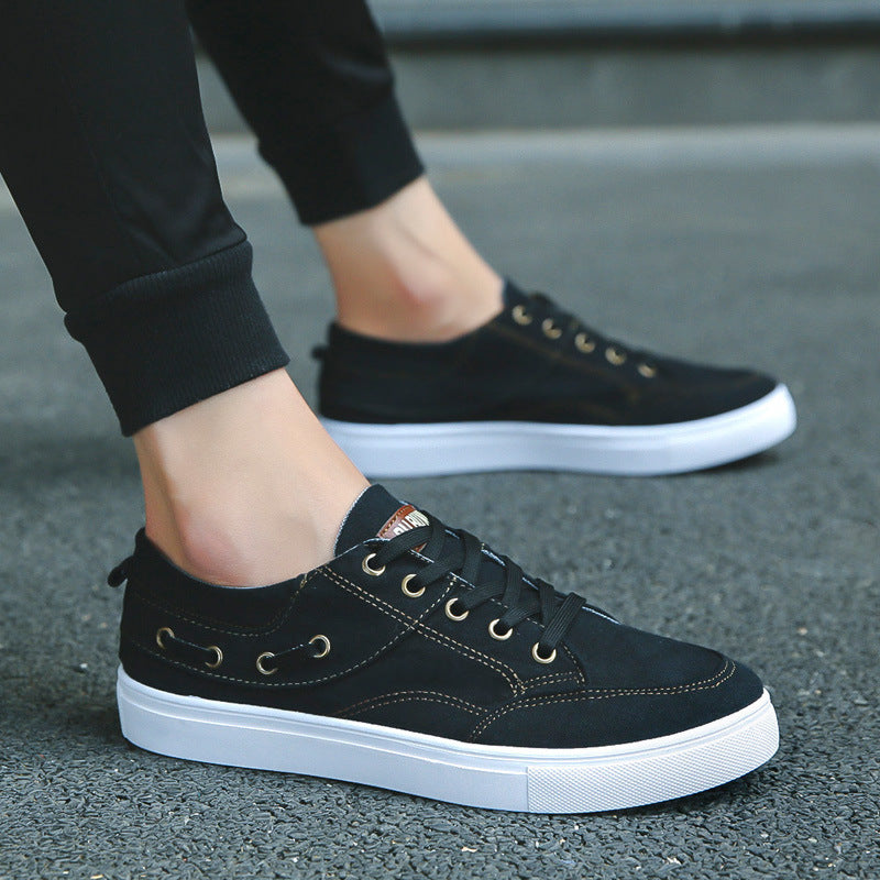 Breathable casual lazy canvas shoes