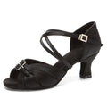Womens Dance Shoes With A Mid Height Soft Sole