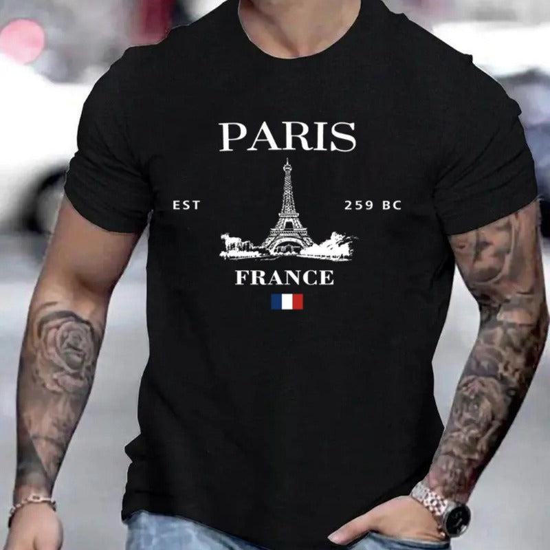 Comfortable Well-fitting Short-sleeve Sports T-shirt