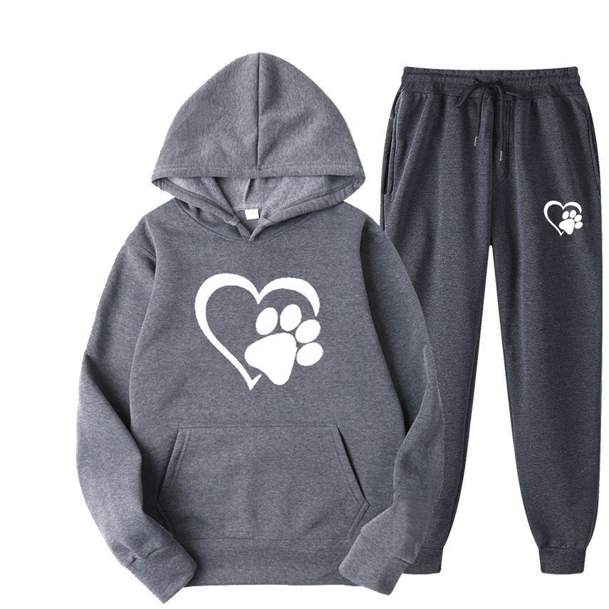 Mens And Womens Printed Hoodie Sets