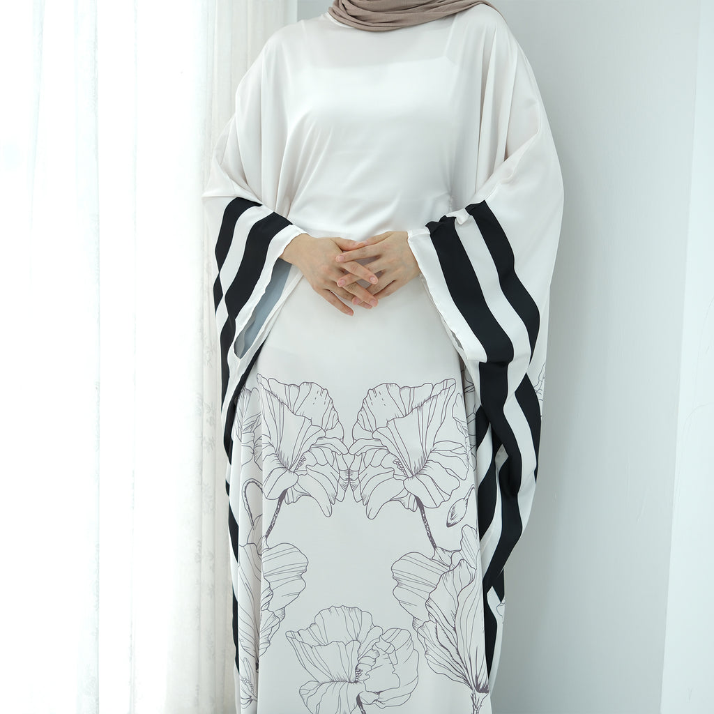 Middle East Muslim Loose Satin Butterfly Belt